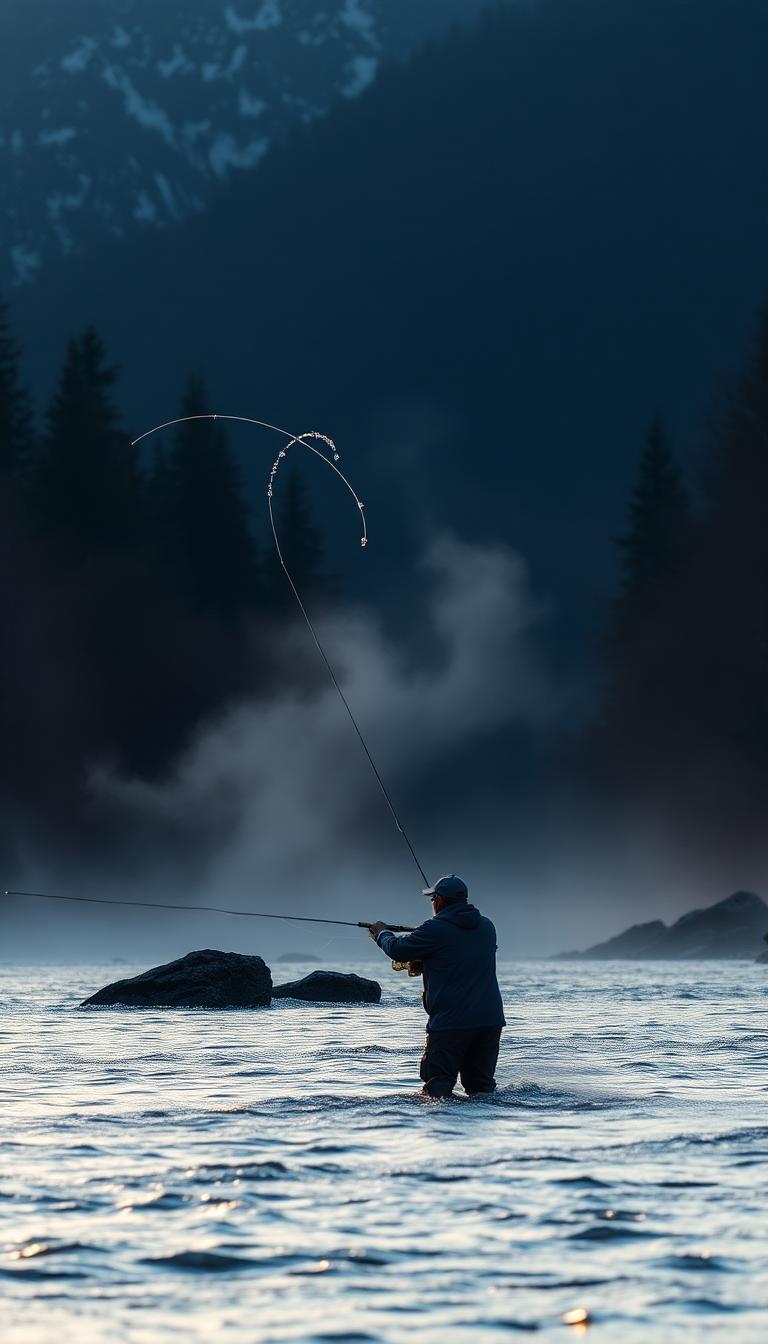 Dawn cast. Cold hands, warm heart. Trout were sipping size 18 BWOs.